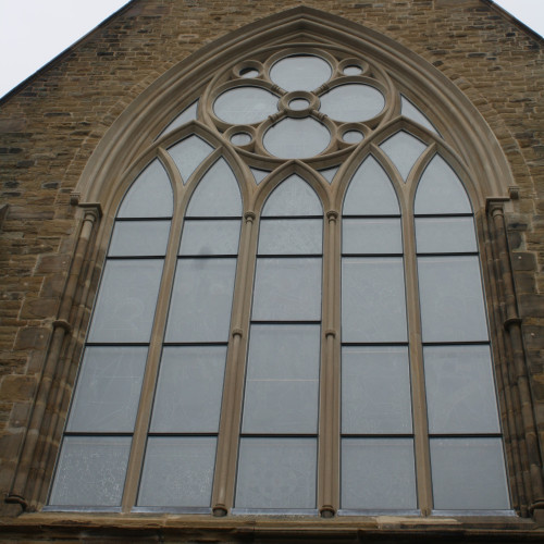 Ossett. West Window, Post Conservation in-situ 005